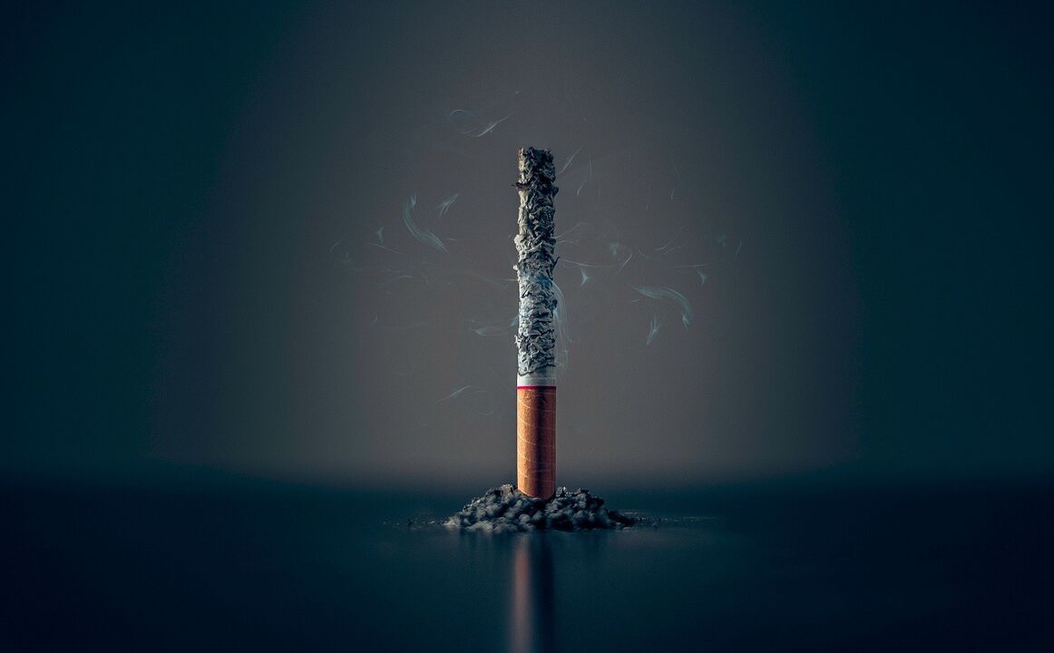 een persoon is moeilijker om een ​​abrupt stoppen met roken te verdragen